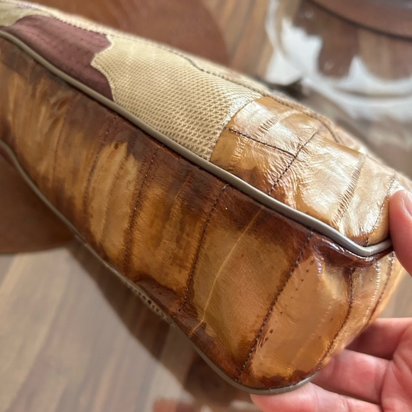 A Carlo Fiori of Italy handbag.  All leather.